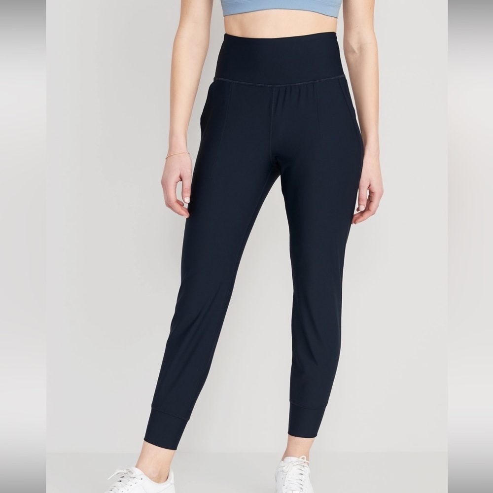 Old Navy Women's Navy Blue Track Pants